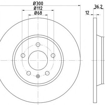 Kočioni disk TEXTAR 92160103