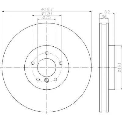 Kočioni disk TEXTAR 92161003