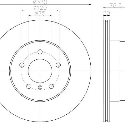 Kočioni disk TEXTAR 92161103