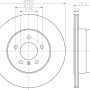 Kočioni disk TEXTAR 92161103