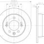 Kočioni disk TEXTAR 92161703