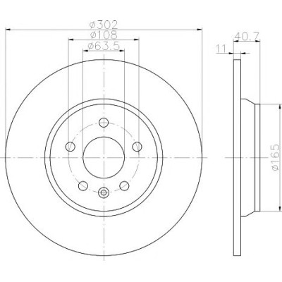 Kočioni disk TEXTAR 92162903