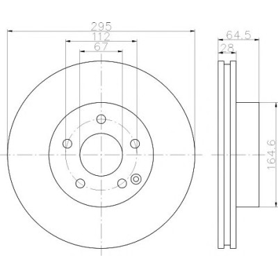 Kočioni disk TEXTAR 92163203