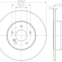 Kočioni disk TEXTAR 92163303