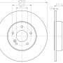 Kočioni disk TEXTAR 92163303