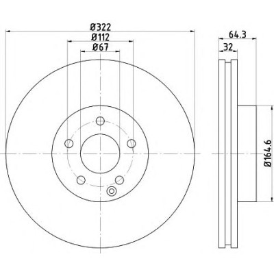 Kočioni disk TEXTAR 92163503