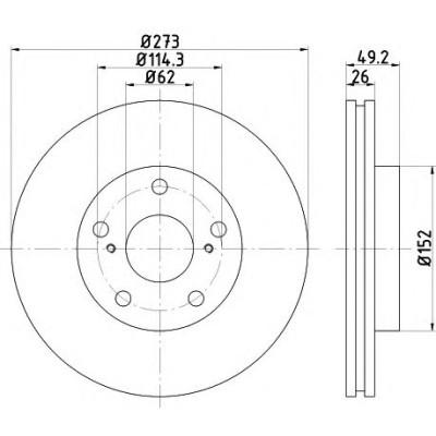 Kočioni disk TEXTAR 92163703