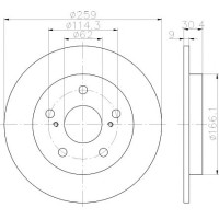 Kočioni disk TEXTAR 92164103