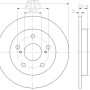 Kočioni disk TEXTAR 92164103