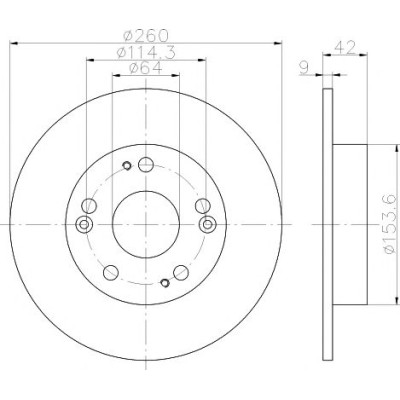 Kočioni disk TEXTAR 92164303
