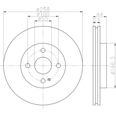 Kočioni disk TEXTAR 92166803
