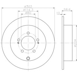 Kočioni disk TEXTAR 92167003