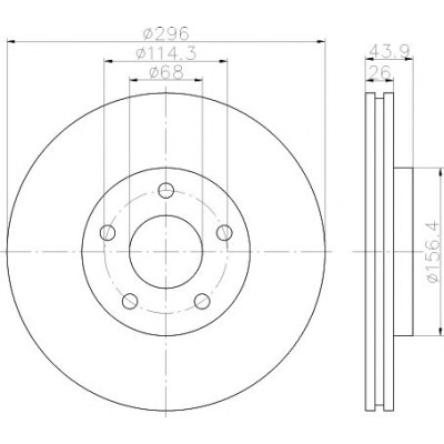 Kočioni disk TEXTAR 92167403
