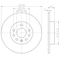 Kočioni disk TEXTAR 92167603