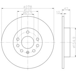 Kočioni disk TEXTAR 92167603
