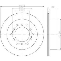 Kočioni disk TEXTAR 92170103