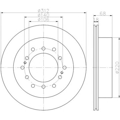 Kočioni disk TEXTAR 92170103