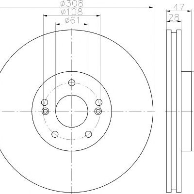 Kočioni disk TEXTAR 92174003