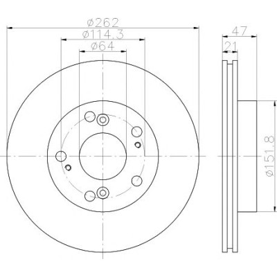 Kočioni disk TEXTAR 92175803