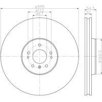 Kočioni disk TEXTAR 92176603