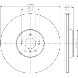Kočioni disk TEXTAR 92176603