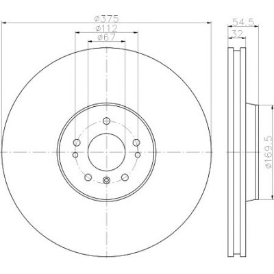Kočioni disk TEXTAR 92176603