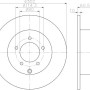 Kočioni disk TEXTAR 92177303