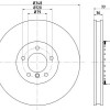 Kočioni disk dvodjelni TEXTAR 92182425