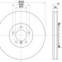 Kočioni disk dvodjelni TEXTAR 92182425
