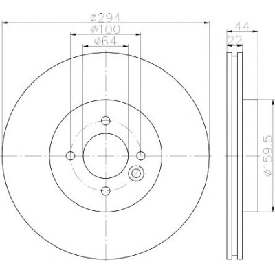 Kočioni disk TEXTAR 92183603