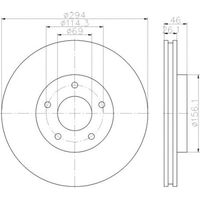 Kočioni disk TEXTAR 92184403