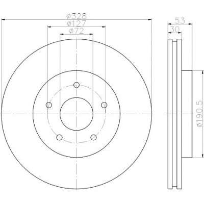 Kočioni disk TEXTAR 92184503