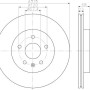 Kočioni disk TEXTAR 92187303