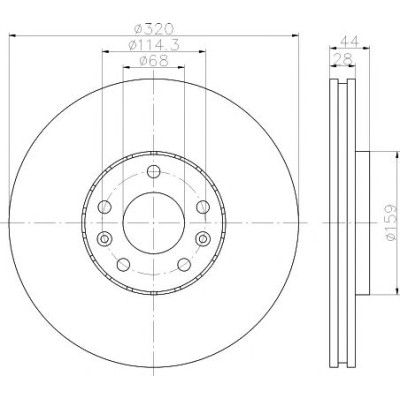 Kočioni disk TEXTAR 92195403
