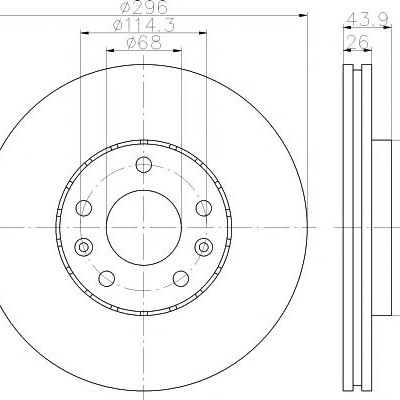 Kočioni disk TEXTAR 92195603