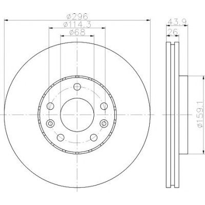 Kočioni disk TEXTAR 92195603