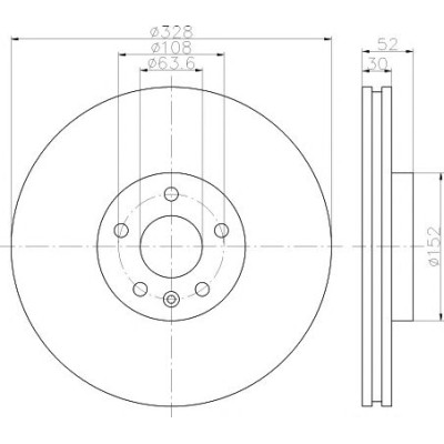 Kočioni disk TEXTAR 92196303