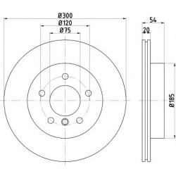 Kočioni disk TEXTAR 92196605