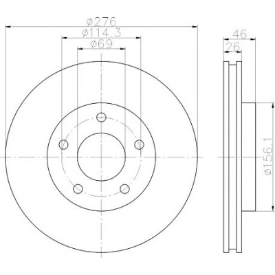 Kočioni disk TEXTAR 92197403