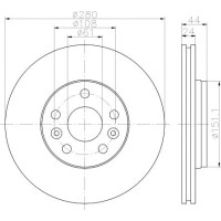 Kočioni disk TEXTAR 92202403