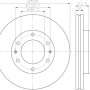 Kočioni disk TEXTAR 92203800