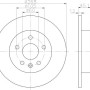 Kočioni disk TEXTAR 92205503
