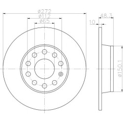 Kočioni disk TEXTAR 92224903