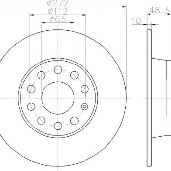 Kočioni disk TEXTAR 92224903