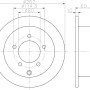 Kočioni disk TEXTAR 92227403