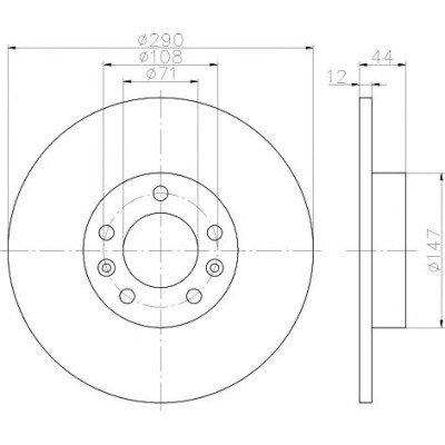 Kočioni disk TEXTAR 92238003