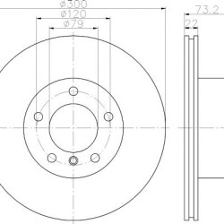 Kočioni disk TEXTAR 92238505