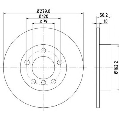 Kočioni disk TEXTAR 92238703
