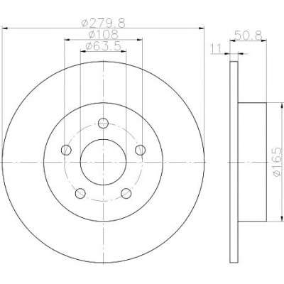 Kočioni disk TEXTAR 92238903