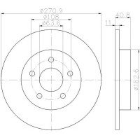 Kočioni disk TEXTAR 92239003